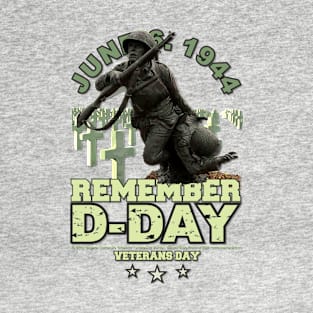 D-DAY June 1944 Soldiers T-Shirt